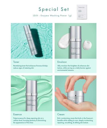 Thelavicos Bio Repair Wrinkle Essence K-Beauty Anti-Aging Firming Deep Hydration Brightening Protection Vibrant Youthful Glow | Hyaluronate Botenical Serum 50ml (Essence 50ml) - Buy Online on GoSupps.com