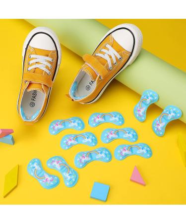 12pc Kids Unicorn Heel Grips - Prevent Skin Rubbing & Blisters, Soft Shoe Inserts for Girls & Boys - Buy Online on GoSupps.com