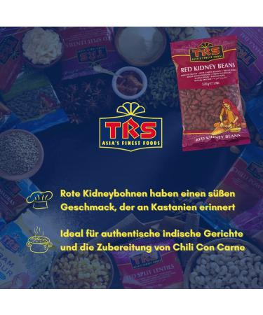 Buy TRS Red Beans (500g) - Pack of 5 | Premium Quality International Shipping - Buy Online on GoSupps.com