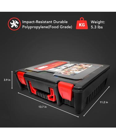 365 Piece First Aid Kit | Durable Hard Case | Wall-Mountable | Ideal for Home, Office, Car, Travel | For Emergencies, Camping, Hiking | Black - Buy Online on GoSupps.com