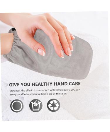 FOMIYES 4 Pairs Wax Thermal Insulation Gloves Paraffin Wax Work Gloves Paraffin Hand Liners Wax Bath Liners Moisturizing Mitten Hand Spa Gloves Wax Socks Manicure Beauty Wax Plush - Buy Online on GoSupps.com