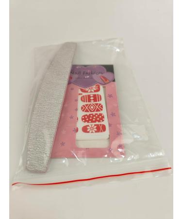 Kalolary Christmas Nail Polish Stickers Kit with Nail File - 8 Sheets Self-Adhesive Wraps for DIY Nail Art - Perfect Manicure Gift for Women and Girls - Buy Online on GoSupps.com