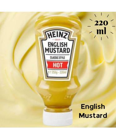 Heinz Sauce Mustard & Mayonnaise Pick N Mix - Choose From 6 Flavours | BBQ English-Mustard Classic Style Hot Mild Yellow Spicy Kebab Truffle Vegan - No Artificial Flavors or Colors - Pack of 5 - Buy Online on GoSupps.com