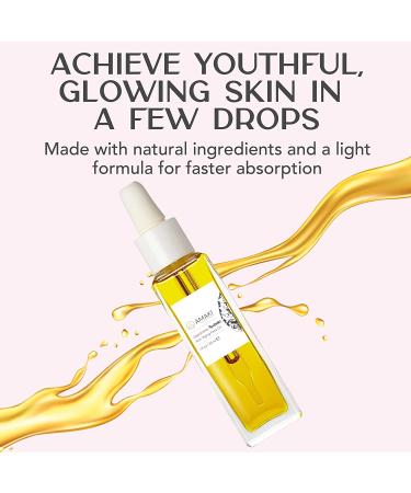 Amaki Japanese Tsubaki Oil: Anti-Aging Face Moisturizer for Women - Hydrating Gua Sha Oil with Anti-Aging Benefits - 30ml - Buy Online on GoSupps.com