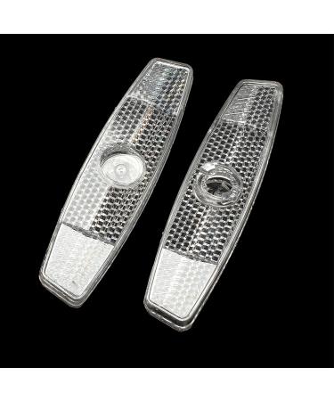 EORTA 4 Pieces Bicycle Wheel Spoke Reflector Set - Night Safety Riding Bike Warning Lights - Mountain & Road Bike Accessories - Yellow/White - Buy Online on GoSupps.com