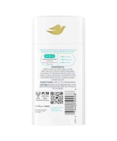 Dove VitaminCare+ Aluminum Free Deodorant Stick Coconut Water & Aloe for 72H Odor Protection Breathable Deodorant for Women 2.6 oz Coconut water + Aloe 2.6 Ounce (Pack of 1) - Buy Online on GoSupps.com