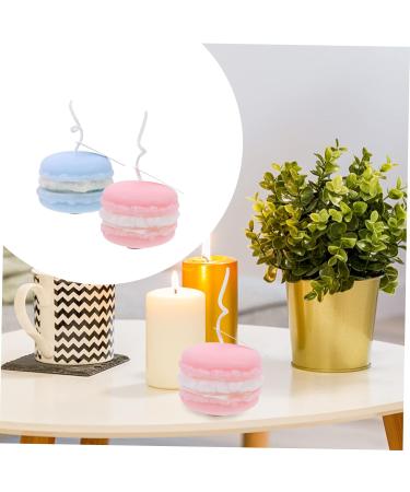 Zerodeko 2pcs Scented Macaron Tealight Candles | Aromatic Home Decor | Delicate Votive Wax Candles for International Shipping - Buy Online on GoSupps.com