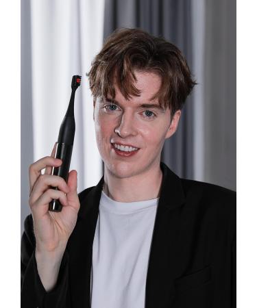 Buy Allegro Luxury Premium Polished Metal Sonic Electric Toothbrush M1 - Gunmetal Grey | International Shipping Available - Buy Online on GoSupps.com