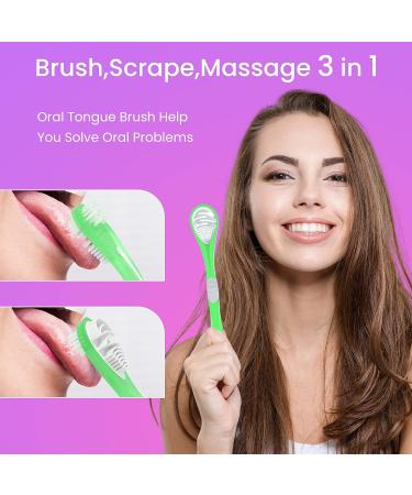Y-Kelin Double-Sided Tongue Scraper & Ultra-Soft Cleaner (3 Pack) - 3 Count - Buy Online on GoSupps.com