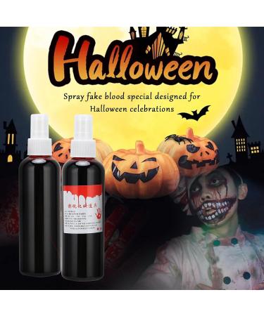 Buy Halloween Makeup Blood 200ml | Perfect for Haunted House Horror Scenes - International Shipping Available - Buy Online on GoSupps.com