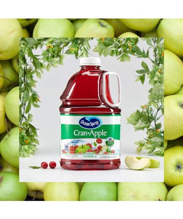 Ocean Spray Cran-Apple Juice Drink, 3 Liter Bottle - 101.4 Fl Oz (Pack of 1) - Buy Online on GoSupps.com