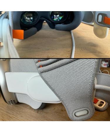 2PCS Vision Pro Strap Adapter - Adjustable Overhead Weight Reduction Top-Strap Clip for Enhanced Comfort - Buy Online on GoSupps.com