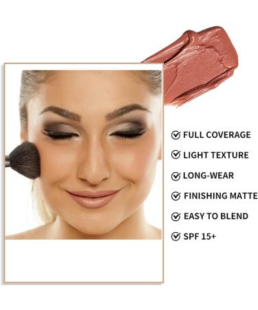 Stick Cr me BlancCover Stick Cr me Blanc Cover Elovra Anti-cernes Et Fond De Teint Sticks Double Embout L ger Longue Tenue Couvrance Totale Pour Tous Types De Peau (C30) - Buy Online on GoSupps.com