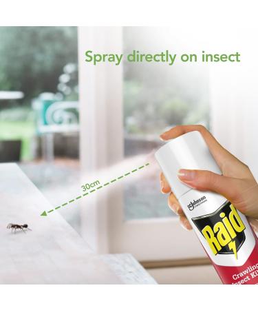 Raid Essentials Ant And Spider Killer Kills Listed Bugs On Contact 350g - Buy Online on GoSupps.com