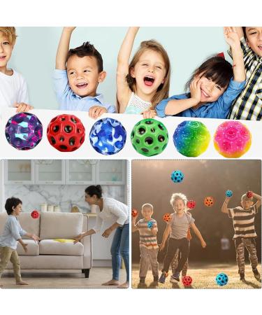 GSXNKK Astro Jump Ball - 6 Pack Space Moon Bouncy Balls for Ultimate Fun - Super High Bouncing Lightweight Mini Jump Balls - Perfect for Kids and Adults - Buy Online on GoSupps.com