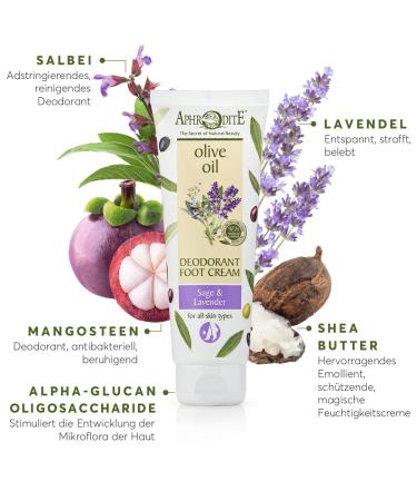 Aphrodite Hand & Foot Care Pack | 2 Piece Moisturiser Gift Set - Avocado & Chamomile Hand Cream & Sage & Lavender Foot Cream - Perfect for Gifting Internationally - Buy Online on GoSupps.com