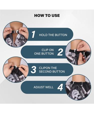 Waterproof Hair Cutting Cape Set for Men | 5PCS Barber Tools - Salon Cape Neck Strip Duster & Comb (64x56cm - Buy Online on GoSupps.com