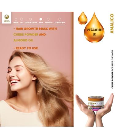 Chebe Hair Mask for Hair Growth - African Chebe Powder Treatment - 200 GM International Shipping - Buy Online on GoSupps.com
