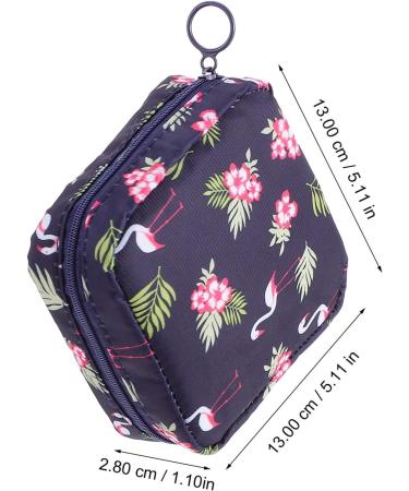 Exceart 2-Storage Bag for Women | Travel Menstrual Zipper Pockets | High Capacity Oxford Fabric | Ideal for Period Accessories - Buy Online on GoSupps.com