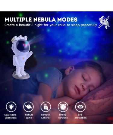 KEWYA Astronaut Projection Lamp with Timer & Remote Control - Space Warrior Projector for Bedroom, Starry Galaxy Night Light - 360 Adjustable Room Decoration - Perfect for Christmas, Birthdays & Parties - Buy Online on GoSupps.com