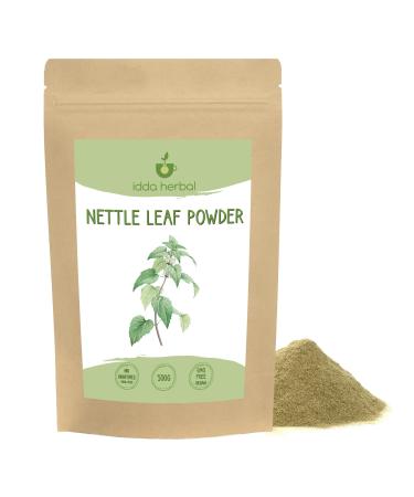Nettle Powder (500g 1.1lb) Gently Dried and Ground Nettle Leaves 100% Natural and Pure for Preparation of Nettle Tea Herbal Tea Smoothies Soups 500 GR