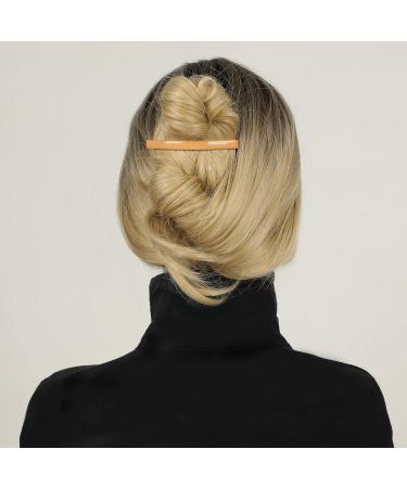 Large Plastic Dome Hair Barrettes Clips Set - 18 Colored Pieces for Girls & Women with Thick Hair - Korean Styling Accessories for Half Updo & Ponytail - Buy Online on GoSupps.com