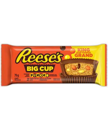 Reese's Big Cup Assorted Variety 12 Pack - Includes (4) Reese's Cup w/Caramel (4) Reese's Peanut Butter Cups (4) Reese's Cup Stuffed with Pieces (Online Exclusive) Holiday Candy Assorted Chocolate 12 Count (Pack of 1) - Buy Online on GoSupps.com