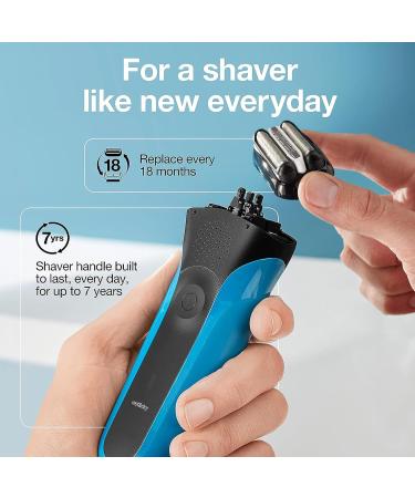 Braun Series 3 Replacement Head 32B Foil & Cutter - Compatible with Braun S3 ProSkin 3040s 340s-4 300s 310s 320s Shaver Model - Wet and Dry Replacement Blade (32B) - Buy Online on GoSupps.com