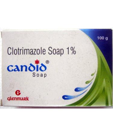 Candid Medicated Clotrimazole Soap 100 gms x 1 nos - India
