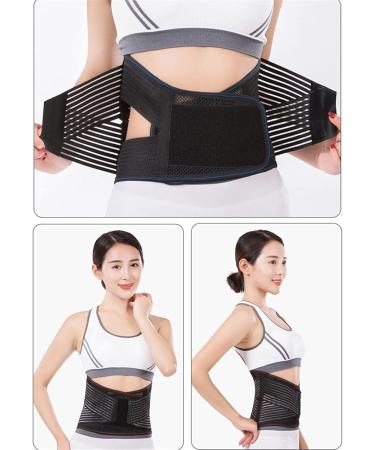 Unisex Compression Waist Trimmer & Lumbar Support | Breathable Kidney Bandage for Weight Loss | Sports Bundle Corrector - Good Man M - Buy Online on GoSupps.com