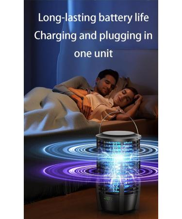 Bug Zapper Outdoor Waterproof Electric Mosquito Lamp Rechargeable Electric Mosquito Lamp Mosquito Killer Fly Trap Fly Catcher Mosquito Killer ABS Plastic Housing - Buy Online on GoSupps.com