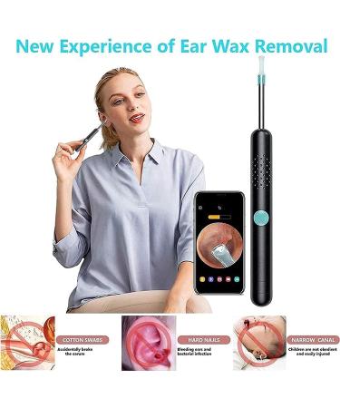 KANDUO 4.5mm Ear Wax Removal Otoscope with 3 Million Endoscopes - 6 LED Light Ear Cleaner for Precision Earwax Removal - Buy Online on GoSupps.com
