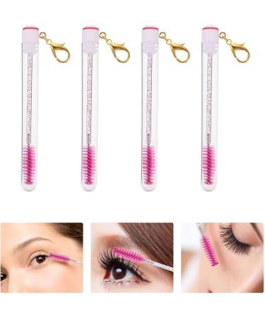 Beavorty 12 Pcs Tube Mascara Brush Lash Applicator Empty Mascara Tube Eyebrow Brush Tube Miss Mini Extend 11.2x1.1cmx3pcs Rosyx3pcs - Buy Online on GoSupps.com