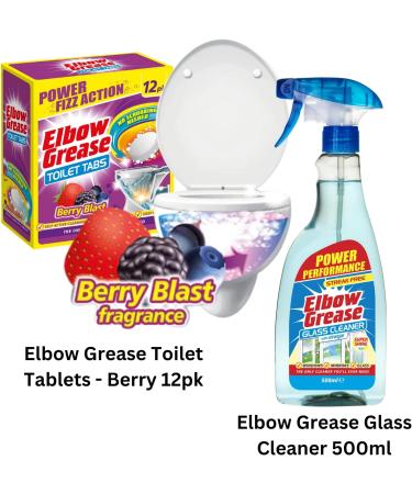 Bathroom Cleaner Bundle Products 10pcs | Elbow Grease Toilet Cleaner Stain Remover Spray Extra Long Rubber Gloves Microfibre Cloths Duzzit Wipes and more! Includes Sinta Gifts Pen - Buy Online on GoSupps.com