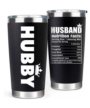 KOGIZO Gifts for Husband from Wife - Men Gifts, Husband Gifts from Wife - Him, Men. Husband Birthday Gifts - Anniversary, Birthday Gifts for Husband, Him, Funny Gifts for Him, Tumbler 20Oz