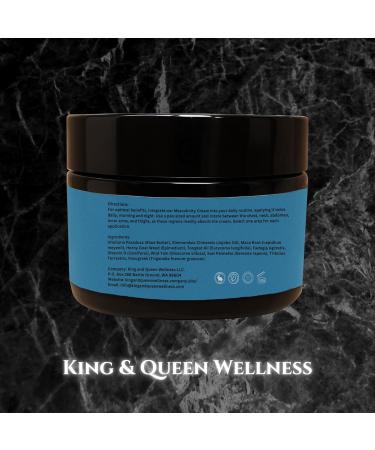 King & Queen Wellness Wild Yam Cream for Men - All Natural Masculinity Support (2 oz) | International Shipping Available - Buy Online on GoSupps.com