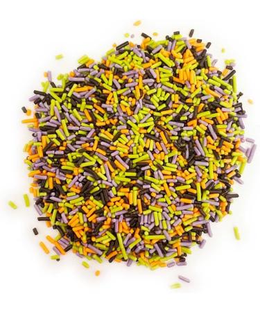 A Pinch Of - Strands - Halloween Mix Cake Topper Sprinkles - Edible Matt Cupcake Decorations - Party Sprinkles Ideal For Halloween Themed Cakes And Bakes - Buy Online on GoSupps.com