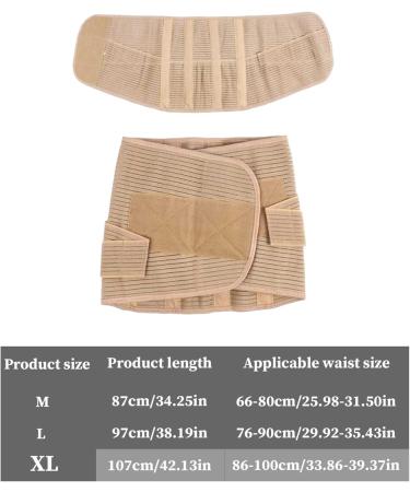 Back Support Belt - Lumbar Belt for Men & Women Pain Relief & Posture Correction XL Extended Design - Buy Online on GoSupps.com