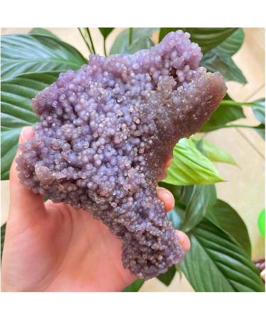 Natural Crystal Rough Natural Crystal Rough Rare! Top Natural Grape Agate Crystal Quartz Specimen ReikiAntiques Exorcise Evil Spirits Money Drawing Semi-Precious Stone Jade Jaspery Natural (Size : 50 500-550g - Buy Online on GoSupps.com