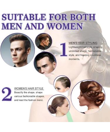 Hair Styling Wax Long-Lasting Non-Greasy Styling Hair Wax - Natural Ingredients Wax Stick for Men Women Portable Hair Styling Wax Pochy - Buy Online on GoSupps.com