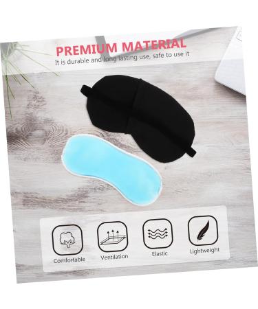 Frcolor Cute Eye Mask with Ice Cream Bag - Relaxing Facial Mask for Travel & Insomnium Relief - Buy Online on GoSupps.com