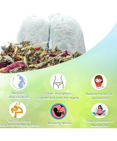 Organic Yoni Herbs for Women Cleansing - Vaginal Ph Balance & Rejuvenation - 100% Natural V Steam Herbs - 3.17oz - Buy Online on GoSupps.com