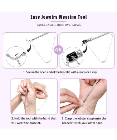 ChangWanna Bracelet Helper Tool - Easy Jewelry Wearing Aid for Elderly - Fasten Bracelets and Necklaces with Ease - Buy Online on GoSupps.com