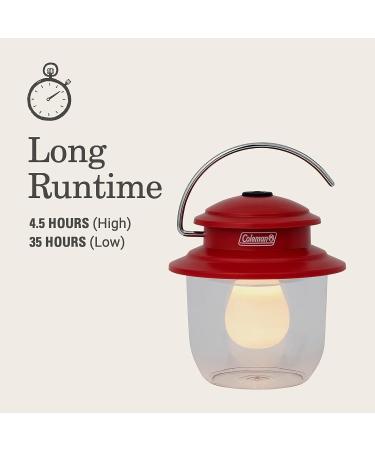 Coleman Classic LED Lantern 300l Red - Best Camping Light for Outdoor Adventures - Buy Online on GoSupps.com