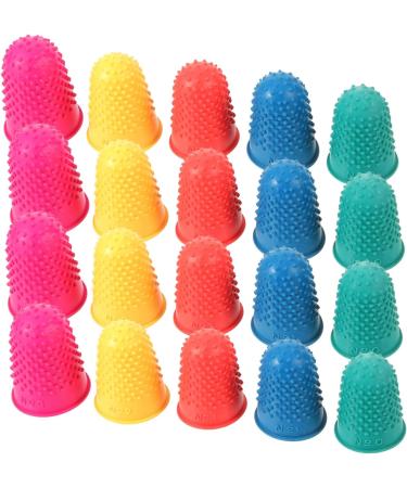 FRCOLOR 80 Pcs Multi-Function Finger Covers - Non-Slip Wear-Resistant Household Supplies | Assorted Colors - Buy Online on GoSupps.com