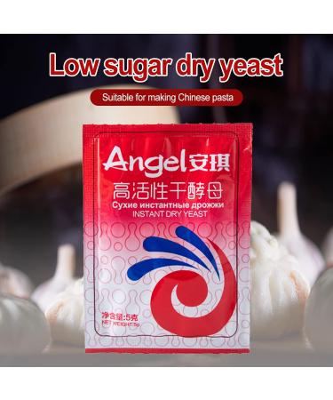 Dry Yeast for Baking Bread Low Sugar Instant Dry Yeast Fast Active Instant Dry Pastry Yeast High Sugar Tolerance/Low Sugar Baking Powder for Western/Chinese - Buy Online on GoSupps.com