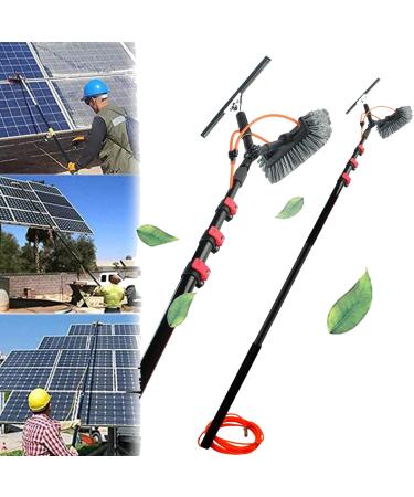 Window Cleaning Equipmentextendable Roof Cleaner 18FT/5.4m for Photovoltaic Panel Cleaning with Large 35cm Brush Head 35cmbrushhead-7.2M/24FT 35cmbrushhead 7.2M/24FT