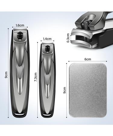2024 Novelty Nail Clipper with Catcher - Mens Women Gifts Christmas Presents Stocking Fillers for Dad Mess Free Fingernail Clippers Secret Santa Novelty Gifts for Men Him Who Have Everything - Buy Online on GoSupps.com