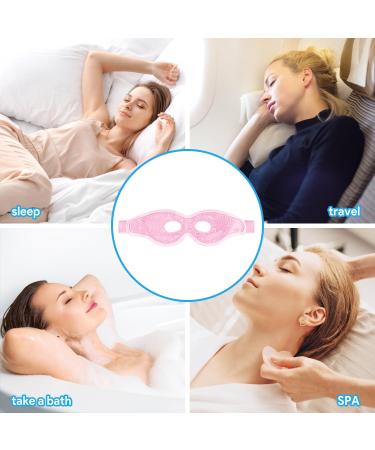 Clundoo Cooling Eye Mask - Reusable Gel Eye Mask for Dark Circles Swollen Eyes & Fatigue Relief | A-Rosa - Buy Online on GoSupps.com