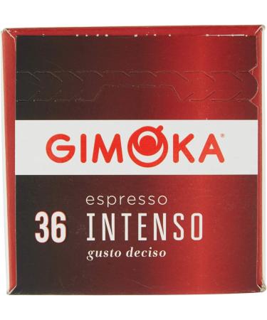  Gimoka Gimoka - Compatible with Lavazza - A Modo Mio - 144 capsules - Intense taste - Intensity 12 - Made in Italy - Buy Online on GoSupps.com